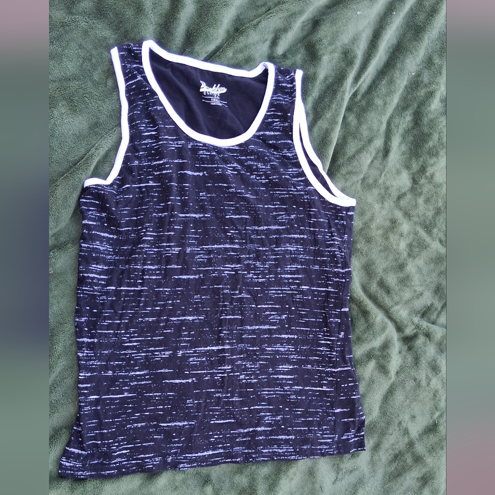 Brooklyn Cloth Black and White Men's Tank Top
